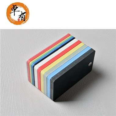 Popilè piblisite siyen blan PVC Kim fèy